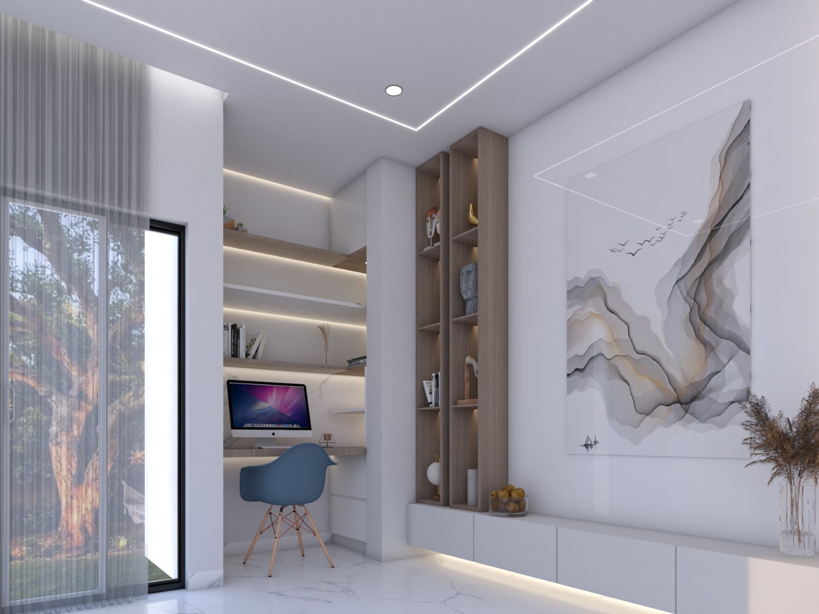 Interior BIM planning sample for healthcare spaces