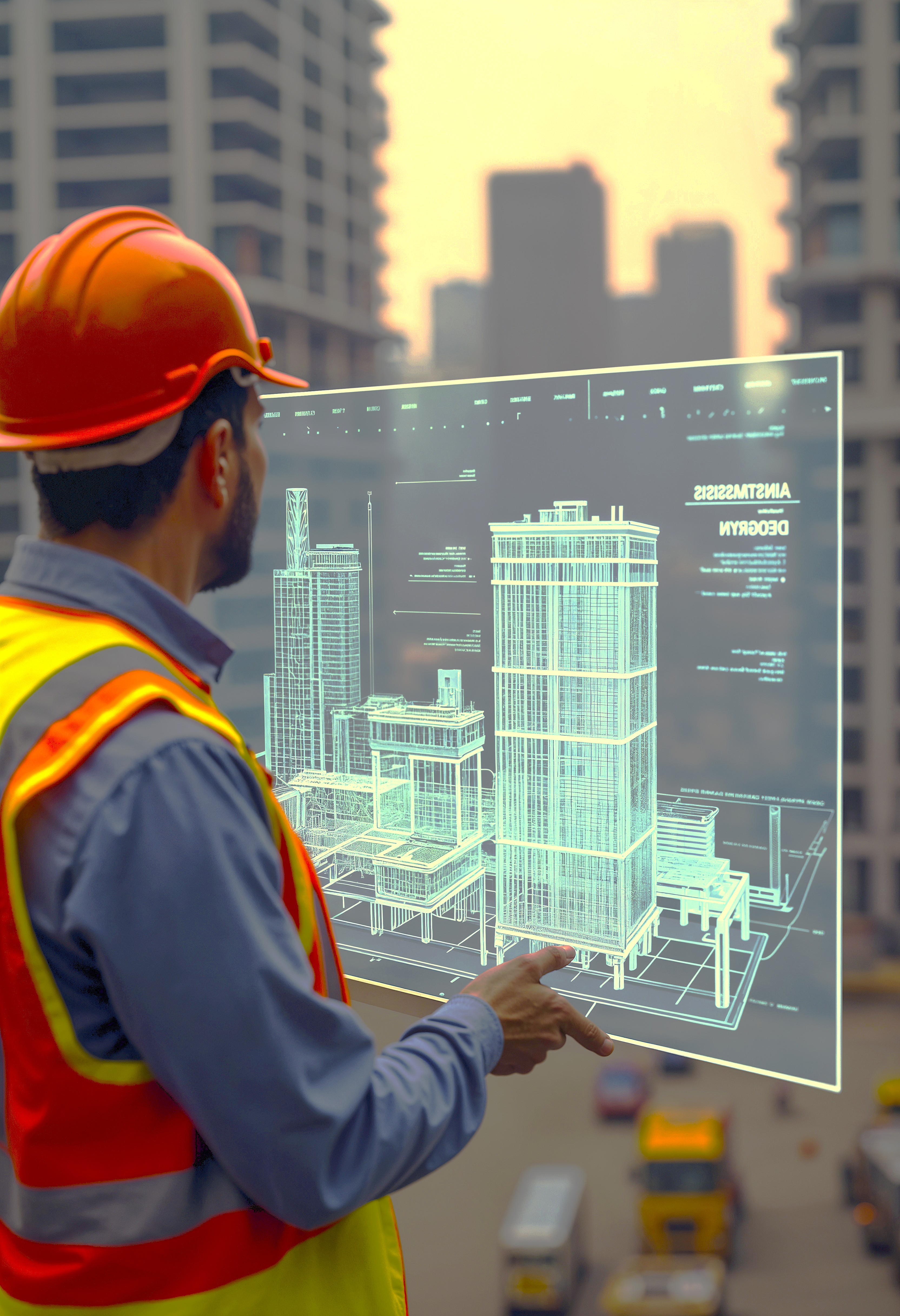 BIM 3D model showing coordinated architectural and MEP systems